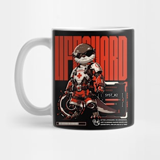 Otter Lifeguard Sci-fi Job Future Mecha Animals Robot Mug